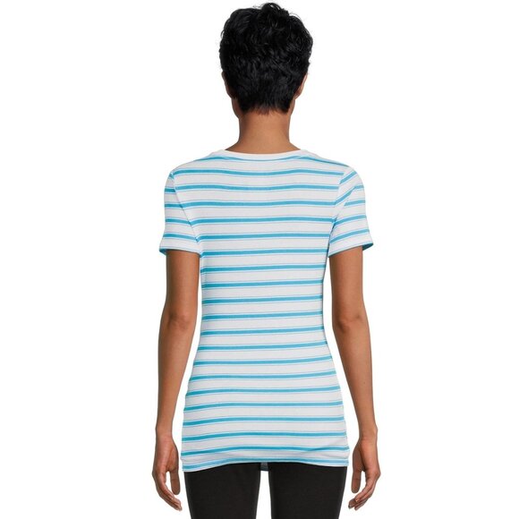 Time and Tru Women's Non-Ruched Maternity T-Shirt Size Small 4-6 NWT - Picture 3 of 5